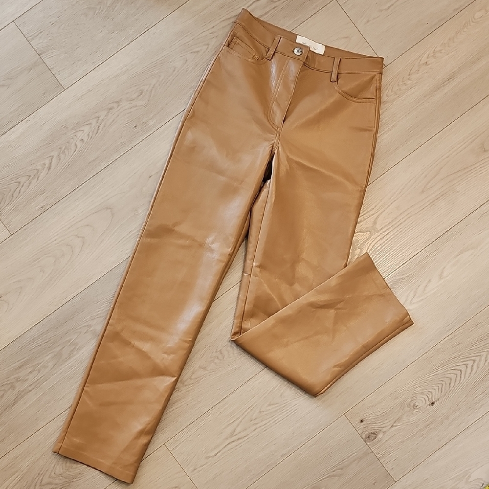 Aritzia Wilfred Melina Pleather Pants‎ Size 0